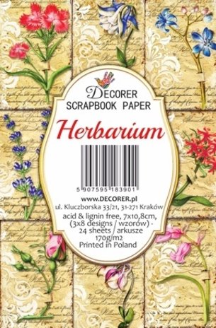 Decorer Herbarium Paper Pack (7x10,8cm) (M94) Decorer Herbarium Paper Pack (7x10,8cm) (M94)