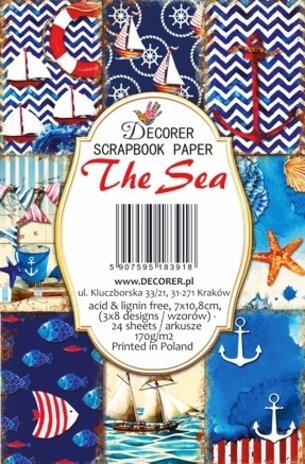 Decorer The Sea Paper Pack (7x10,8cm) (M95) Decorer The Sea Paper Pack (7x10,8cm) (M95)