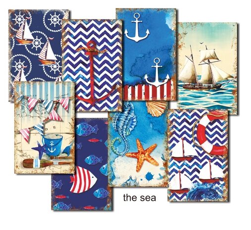 Decorer The Sea Paper Pack (7x10,8cm) (M95) Decorer The Sea Paper Pack (7x10,8cm) (M95)