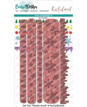 Carlijn Design Hot Foil Randen Kerst (CDHF-0013) Carlijn Design Hot Foil Randen Kerst (CDHF-0013)