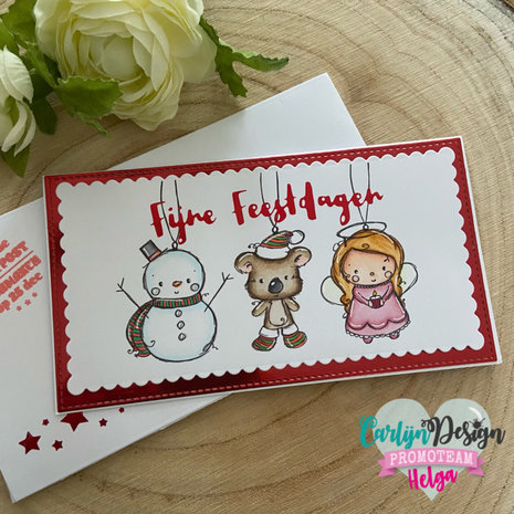 Carlijn Design Hot Foil Kerstwensen Brush (CDHF-0012)