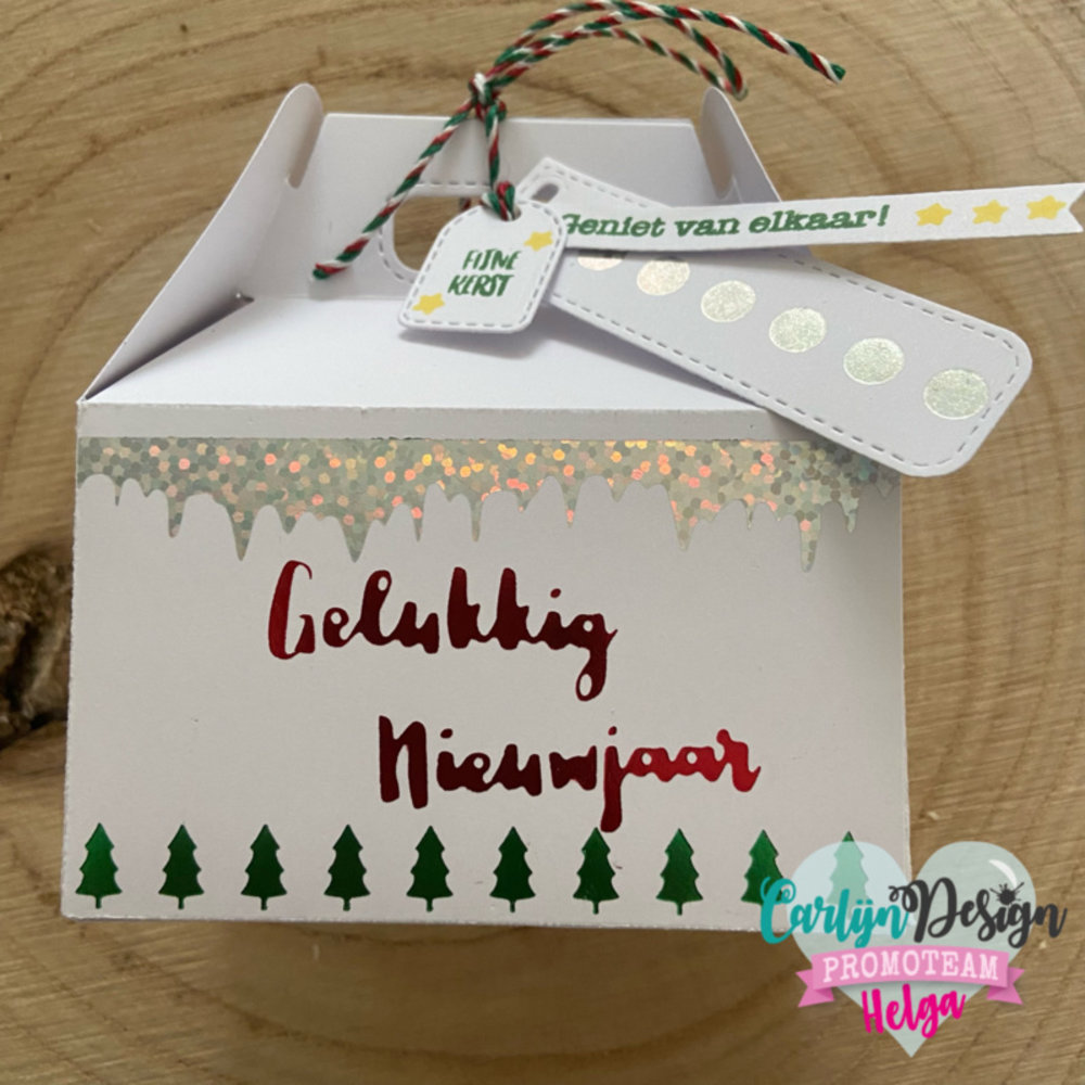 Carlijn Design Hot Foil Randen Kerst (CDHF-0013) Carlijn Design Hot Foil Randen Kerst (CDHF-0013)