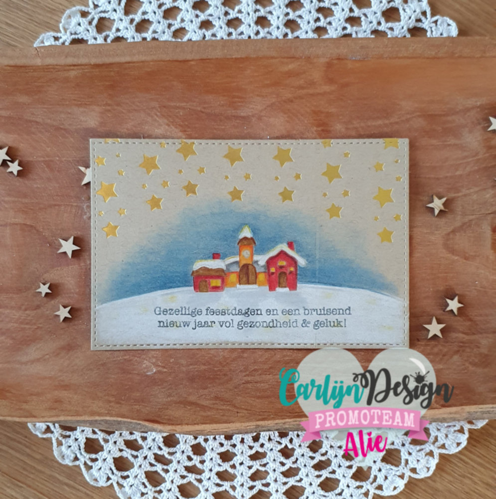 Carlijn Design Hot Foil Randen Kerst (CDHF-0013) Carlijn Design Hot Foil Randen Kerst (CDHF-0013)