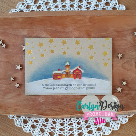 Carlijn Design Hot Foil Randen Kerst (CDHF-0013) Carlijn Design Hot Foil Randen Kerst (CDHF-0013)