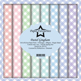 Paper Favourites Pastel Gingham 12x12 Inch Paper Pack (PF374)