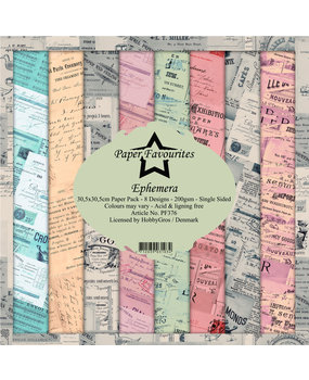 Paper Favourites Ephemera 12x12 Inch Paper Pack (PF376) Paper Favourites Ephemera 12x12 Inch Paper Pack (PF376)
