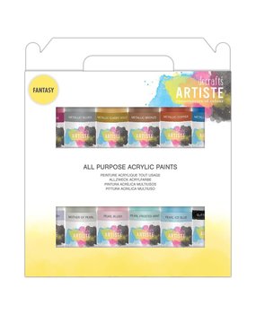 Artiste Acrylic Pack 12x59ml Fantasy (DOA 763321)