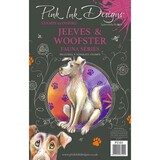 Pink Ink Designs Jeeves & Woofster A5 Clear Stamp Set (PI101)