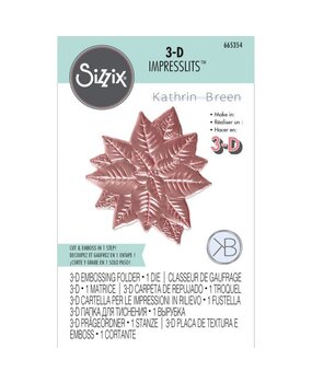 Sizzix 3D Impresslits Poinsetta (665354)