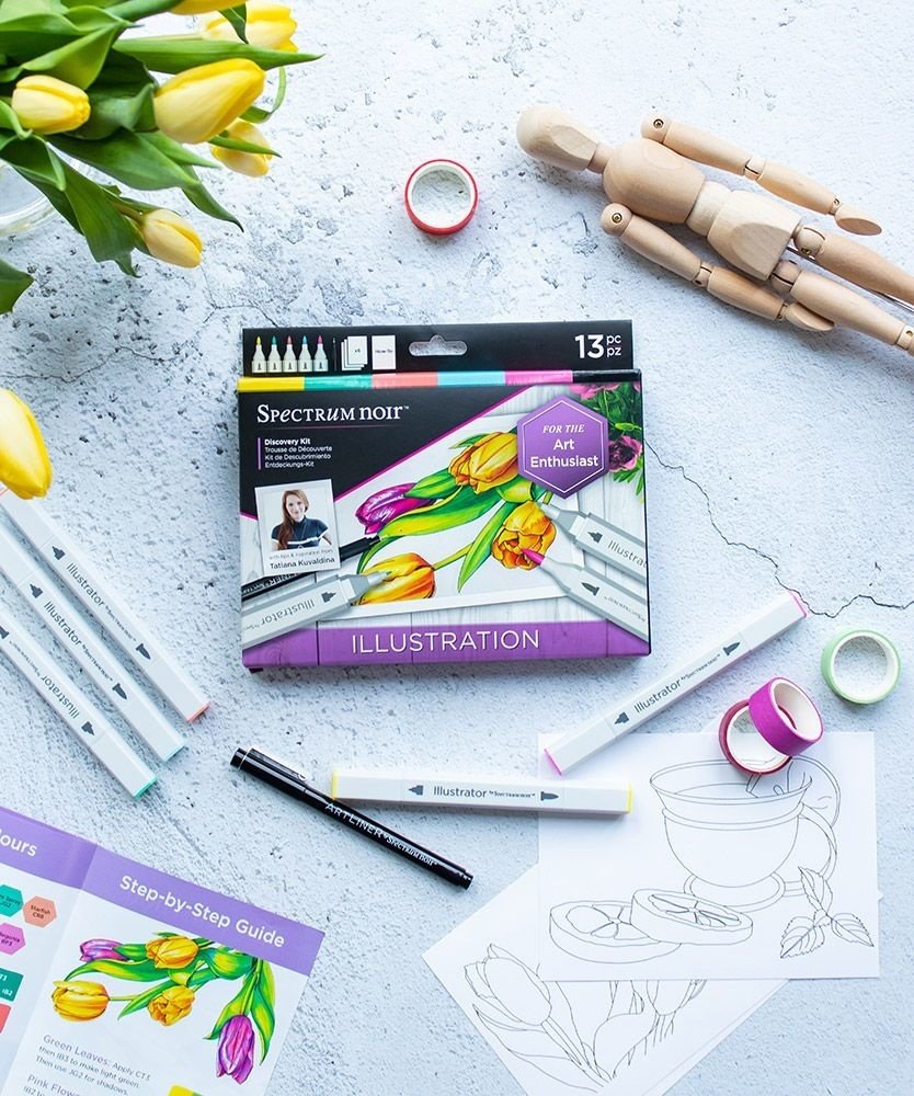 Spectrum Noir Discovery Kit Illustration (SPECN-DISC-ILL) Spectrum Noir Discovery Kit Illustration (SPECN-DISC-ILL)