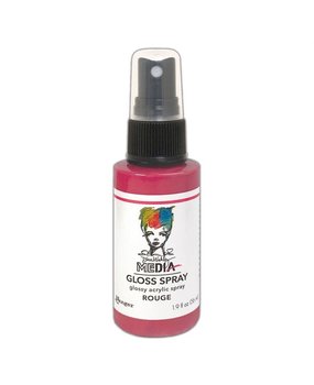 Dina Wakley MEdia Media Gloss Spray Rouge 56ml (MDO76513)