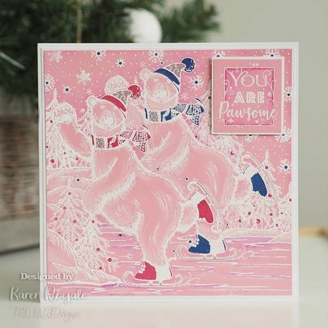 Pink Ink Designs Beary Christmas A5 Clear Stamp Set (PI119) Pink Ink Designs Beary Christmas A5 Clear Stamp Set (PI119)