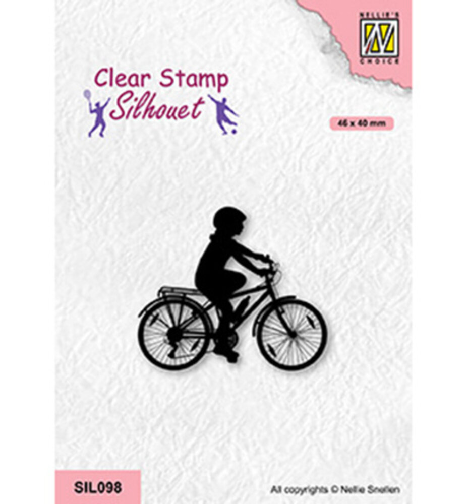 Nellie Snellen Clear Stamp Cycling 2 (SIL098) Nellie Snellen Clear Stamp Cycling 2 (SIL098)