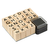 Craft Sensations Wooden Stamp Set Annanas 26pcs (CR0395/19GE)*