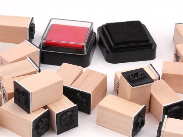 Craft Sensations Wooden Stamp Set Alphabet 26pcs (CR0395/19GE) Craft Sensations Wooden Stamp Set Alphabet 26pcs (CR0395/19GE)