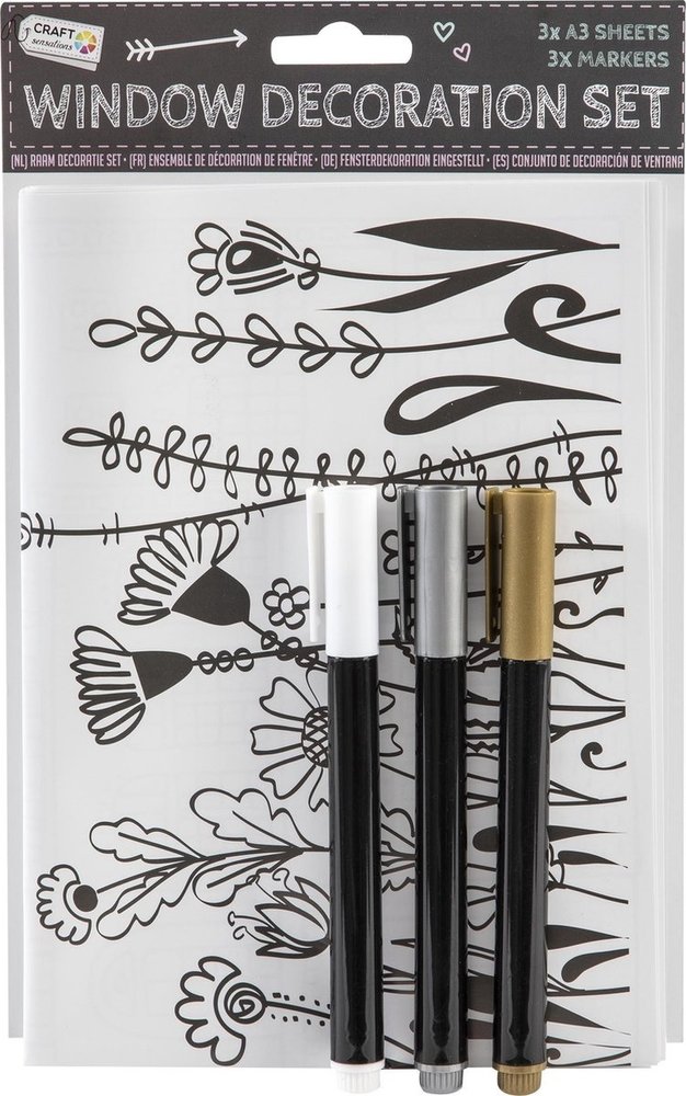 Craft Sensations Window Decoration Set (CR0976/GE)