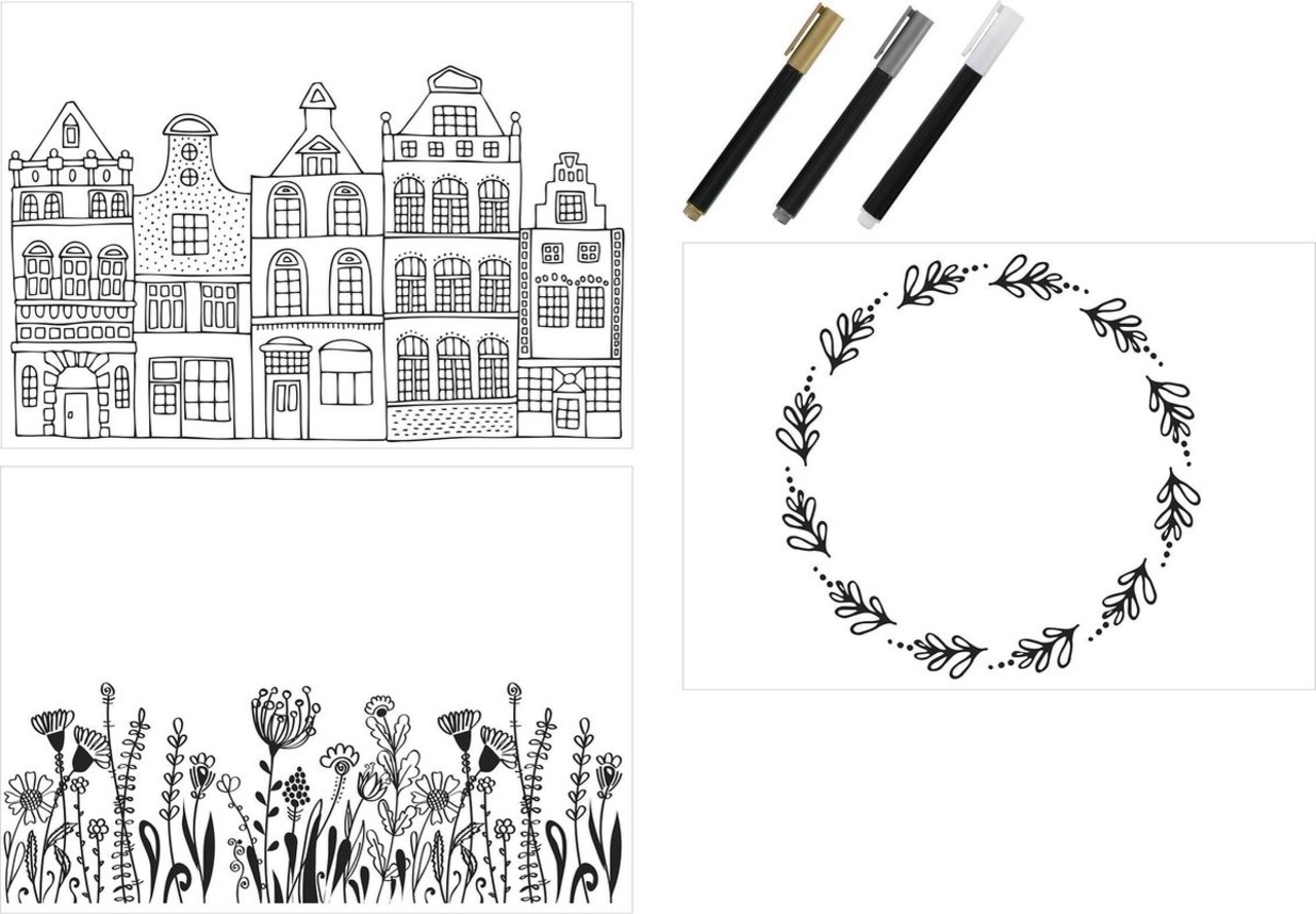 Craft Sensations Window Decoration Set (CR0976/GE)