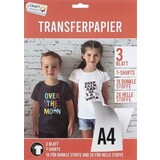 Craft Sensations Transfer Paper A4 3 Sheets (CR1067/WO)