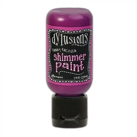 Ranger Dylusions Shimmer Paint Funky Fuchsia (DYU74427) Ranger Dylusions Shimmer Paint Funky Fuchsia (DYU74427)