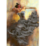 Stamperia Andalusia La Balaoira Rice Paper A4 (DFSA4631)