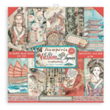 Stamperia Sir Vagabond in Japan 6x6 Inch Paper Pack (SBBXS08)