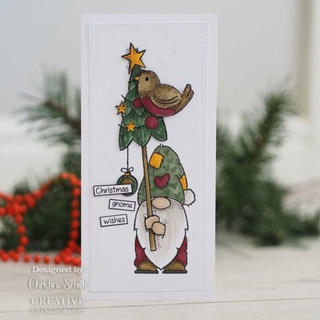 Woodware Singles Tall Tree Gnome Clear Stamp Set (FRS410) Woodware Singles Tall Tree Gnome Clear Stamp Set (FRS410)