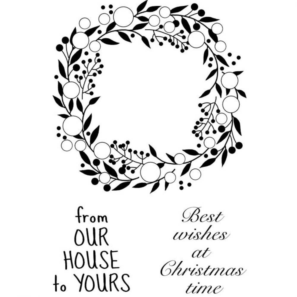 Woodware Singles Bubble Greenery Clear Stamp (JGS777) Woodware Singles Bubble Greenery Clear Stamp (JGS777)