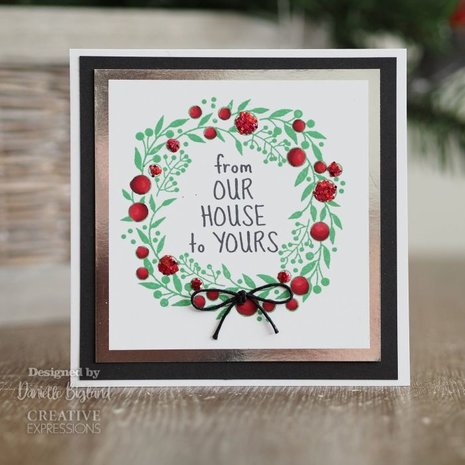 Woodware Singles Bubble Greenery Clear Stamp (JGS777) Woodware Singles Bubble Greenery Clear Stamp (JGS777)