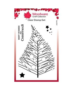 Woodware Singles Bubble Twiggy Tree Clear Stamp (JGS779) Woodware Singles Bubble Twiggy Tree Clear Stamp (JGS779)
