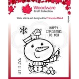 Woodware Singles Little Snowman Clear Stamp (FRS084)