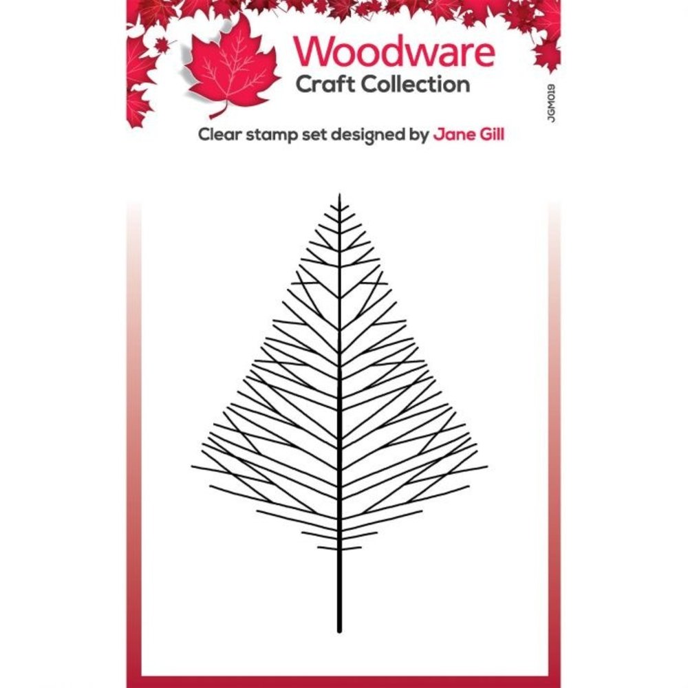Woodware Singles Mini Wide Twiggy Tree Clear Stamp (JGM019) Woodware Singles Mini Wide Twiggy Tree Clear Stamp (JGM019)
