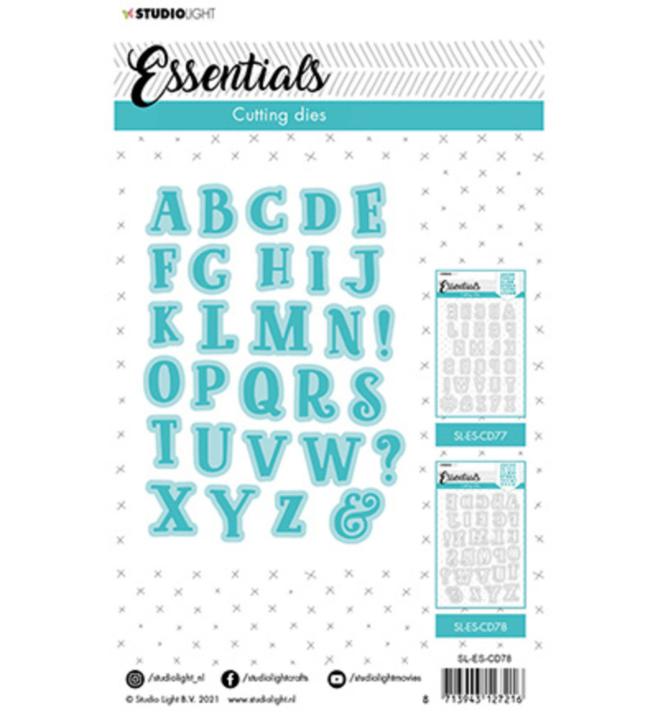 Studio Light Essentials Snijmal Alfabet Chunky nr.78 (SL-ES-CD78)
