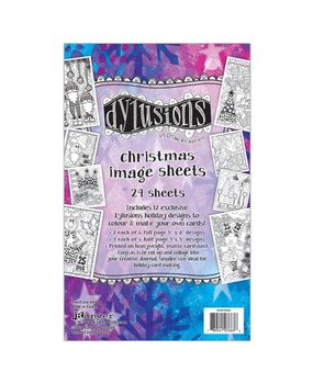 Ranger Dylusions Image Sheets Holiday (DYA76636) Ranger Dylusions Image Sheets Holiday (DYA76636)