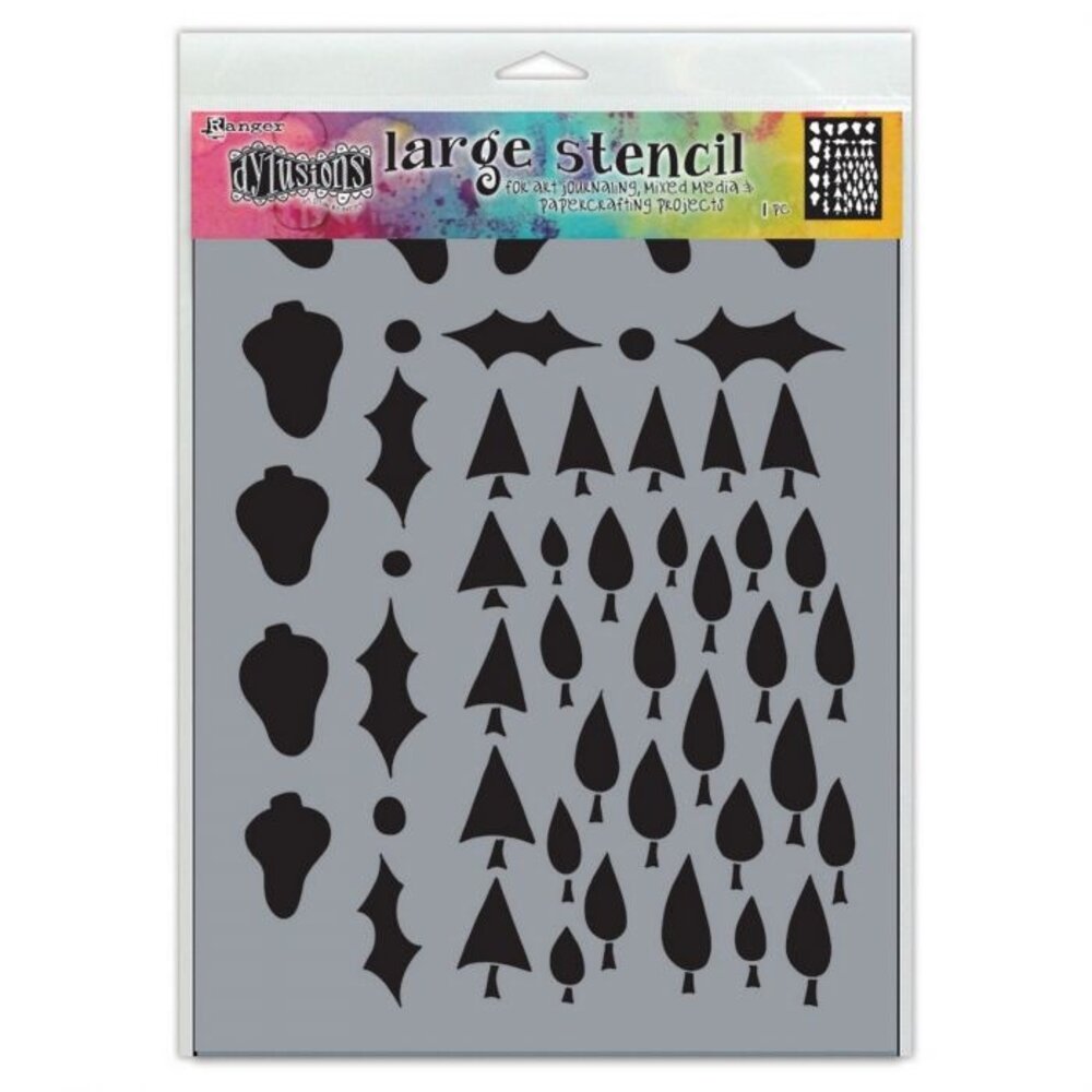 Ranger Dylusions Large Stencil Tree Border (DYS78050) Ranger Dylusions Large Stencil Tree Border (DYS78050)