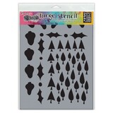 Ranger Dylusions Large Stencil Tree Border (DYS78050)