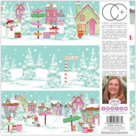 Craft Consortium Made by Elves 12x12 Inch Paper Pad (CCPPAD029) Craft Consortium Made by Elves 12x12 Inch Paper Pad (CCPPAD029)