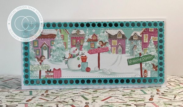 Craft Consortium Made by Elves Sleigh Clear Stamps (CCSTMP070)