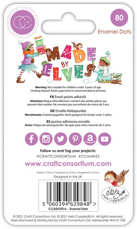 Craft Consortium Made by Elves Enamel Dots (CCADOT016) Craft Consortium Made by Elves Enamel Dots (CCADOT016)