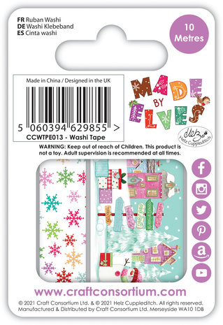 Craft Consortium Made by Elves Washi Tape (CCWTPE013) Craft Consortium Made by Elves Washi Tape (CCWTPE013)