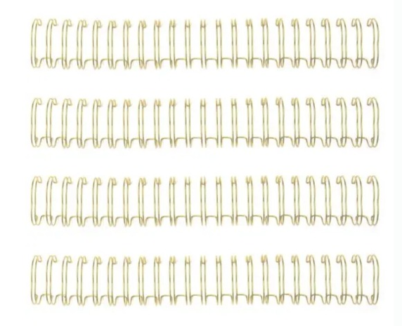 We R Memory Keepers Cinch Binding Wires 0.625 Inch Gold (4pcs) (60000054) We R Memory Keepers Cinch Binding Wires 0.625 Inch Gold (4pcs) (60000054)
