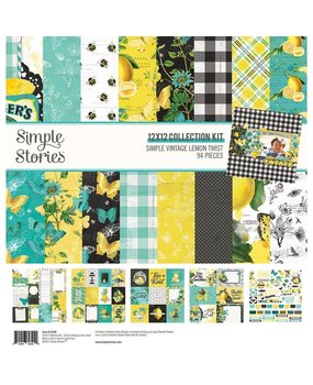 Simple Stories Simple Vintage Lemon Twist 12x12 Inch Collection Kit (15200) Simple Stories Simple Vintage Lemon Twist 12x12 Inch Collection Kit (15200)