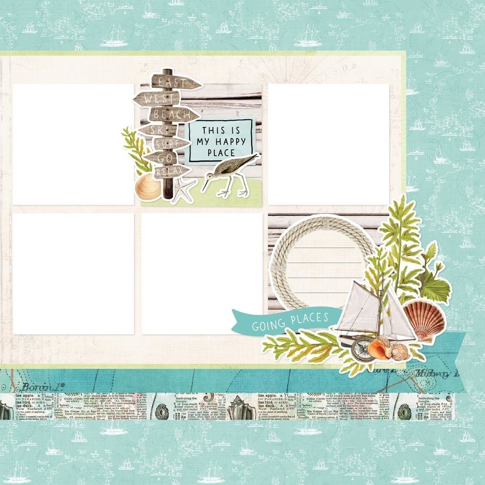 Simple Stories Simple Vintage Coastal Simple Pages Kit Beachy (12736) Simple Stories Simple Vintage Coastal Simple Pages Kit Beachy (12736)