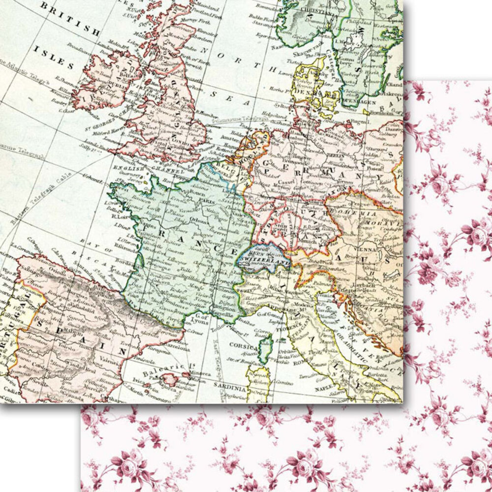Memory Place Around the World 12x12 Inch Paper Pack (MP-60602) Memory Place Around the World 12x12 Inch Paper Pack (MP-60602)