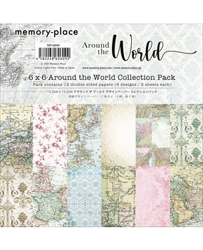 Memory Place Around the World 6x6 Inch Paper Pack (MP-60609) Memory Place Around the World 6x6 Inch Paper Pack (MP-60609)