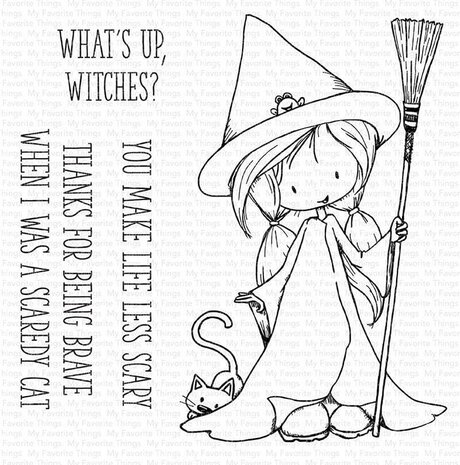 My Favorite Things Sweet Little Spell Clear Stamps (TI-009) My Favorite Things Sweet Little Spell Clear Stamps (TI-009)