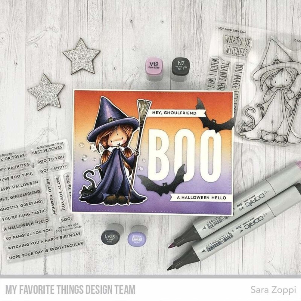 My Favorite Things Sweet Little Spell Clear Stamps (TI-009) My Favorite Things Sweet Little Spell Clear Stamps (TI-009)