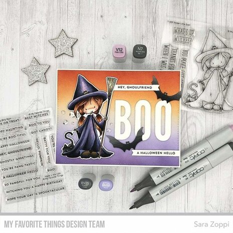 My Favorite Things Sweet Little Spell Clear Stamps (TI-009) My Favorite Things Sweet Little Spell Clear Stamps (TI-009)