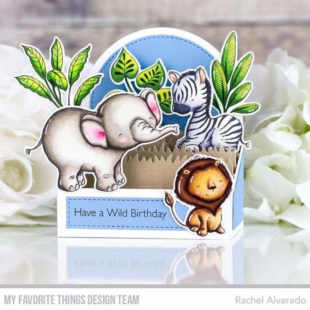 My Favorite Things Sweetest Safari Set 1 Clear Stamps (SY-36)