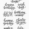 My Favorite Things Mini Birthday Messages Clear Stamps (CS-581) My Favorite Things Mini Birthday Messages Clear Stamps (CS-581)
