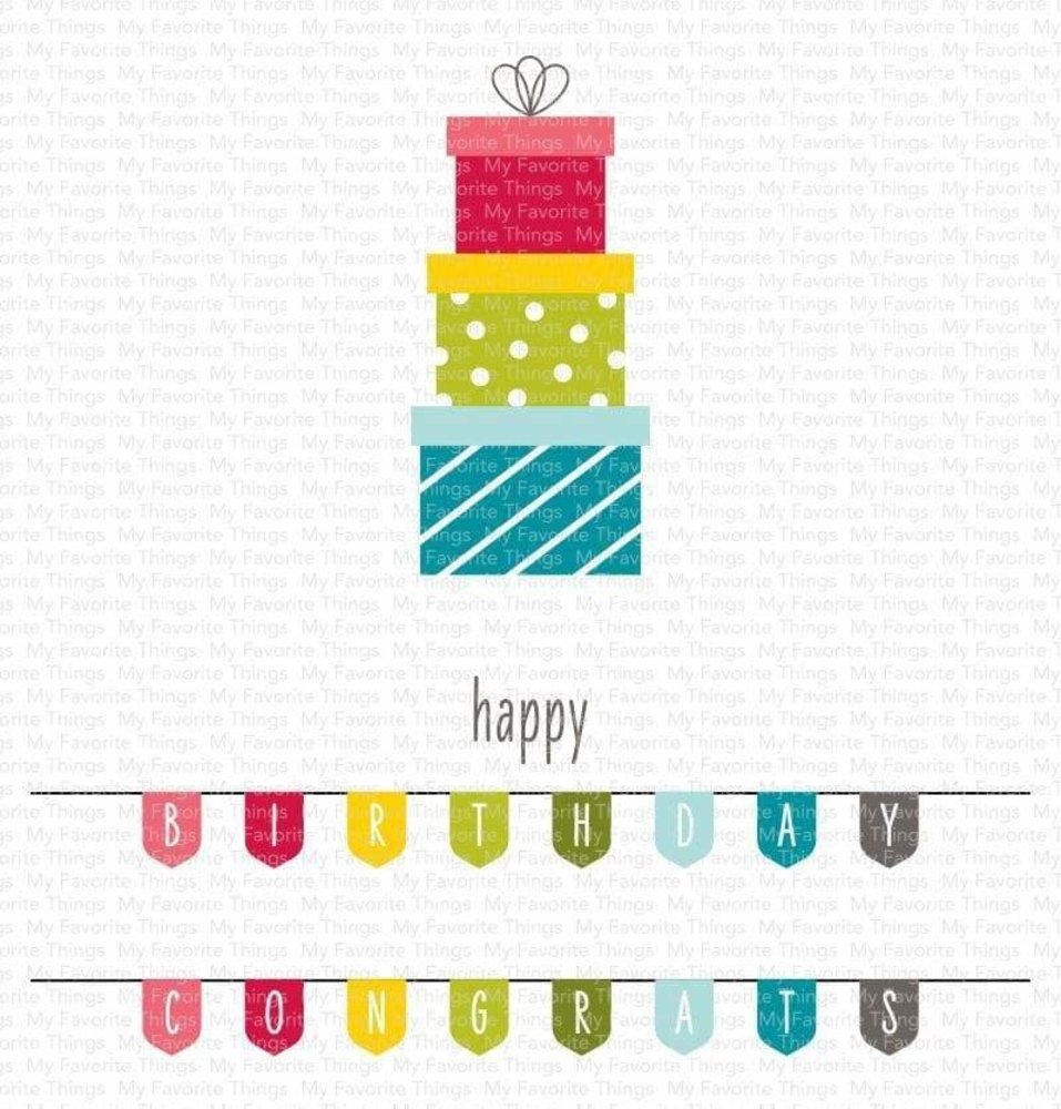 My Favorite Things Celebrate You Clear Stamps (CS-585) My Favorite Things Celebrate You Clear Stamps (CS-585)